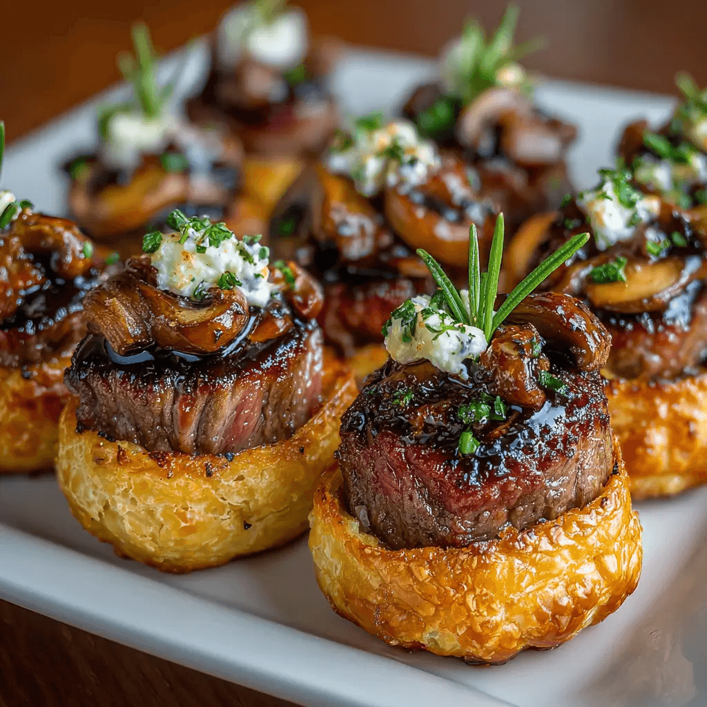 Savory Mini Beef Wellington Bites for Parties