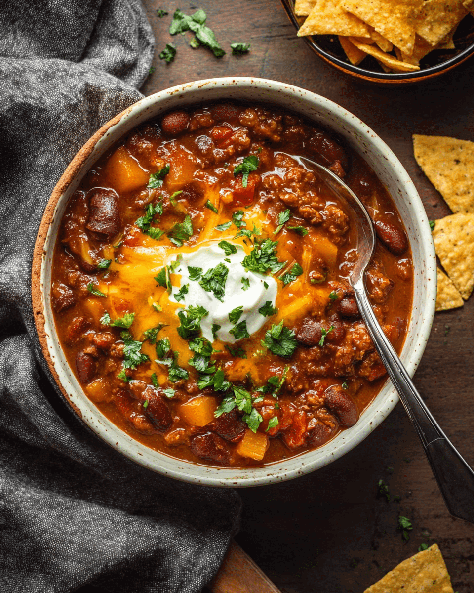 Savory Pumpkin Chili for Cozy Evenings