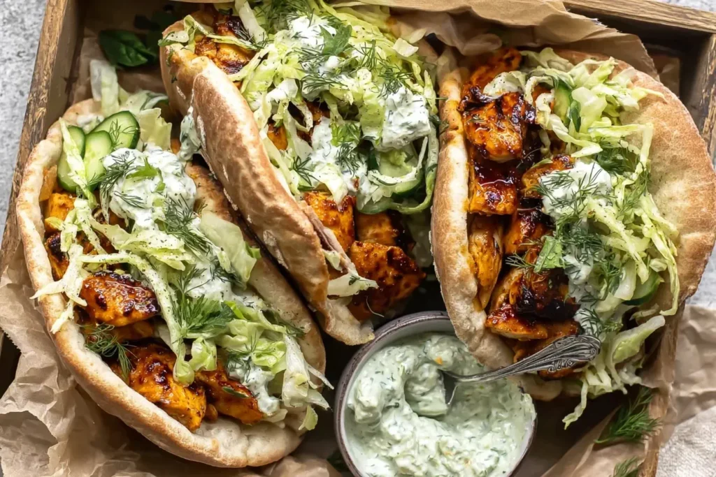 Sheet Pan Chicken Pitas with Herby Ranch: A 30-Minute Complete Meal