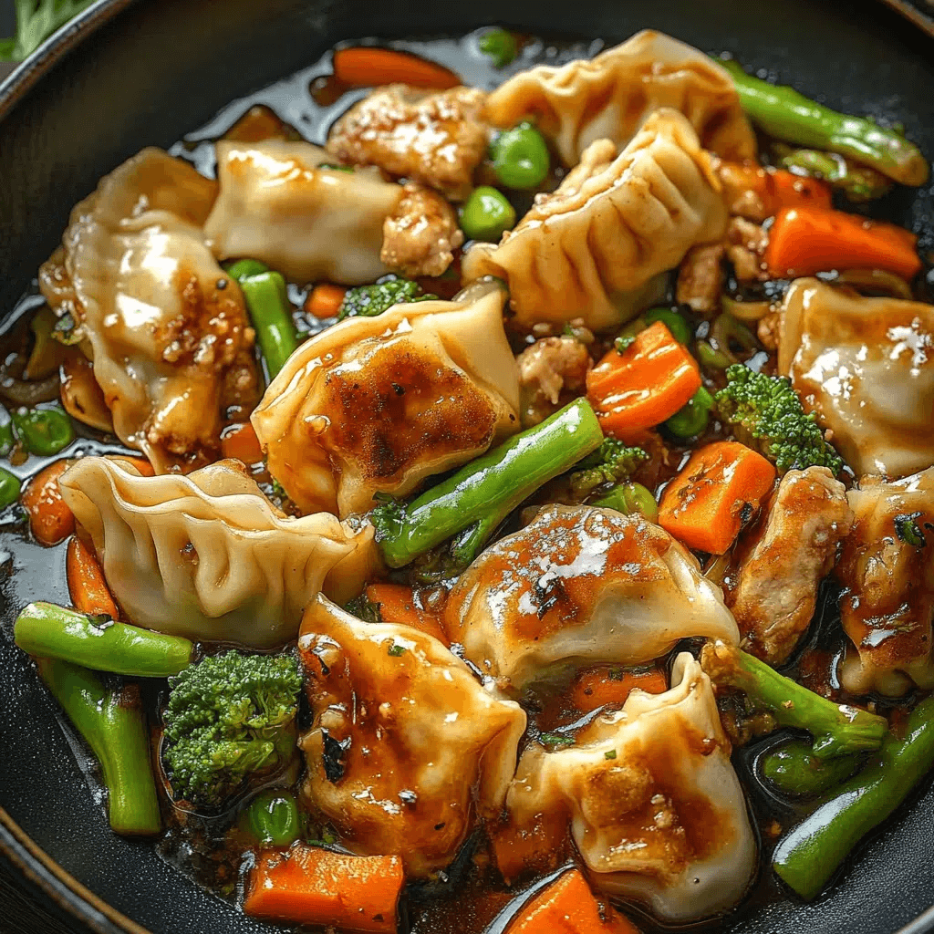 Savoring Potsticker Stir Fry: A Delicious Twist