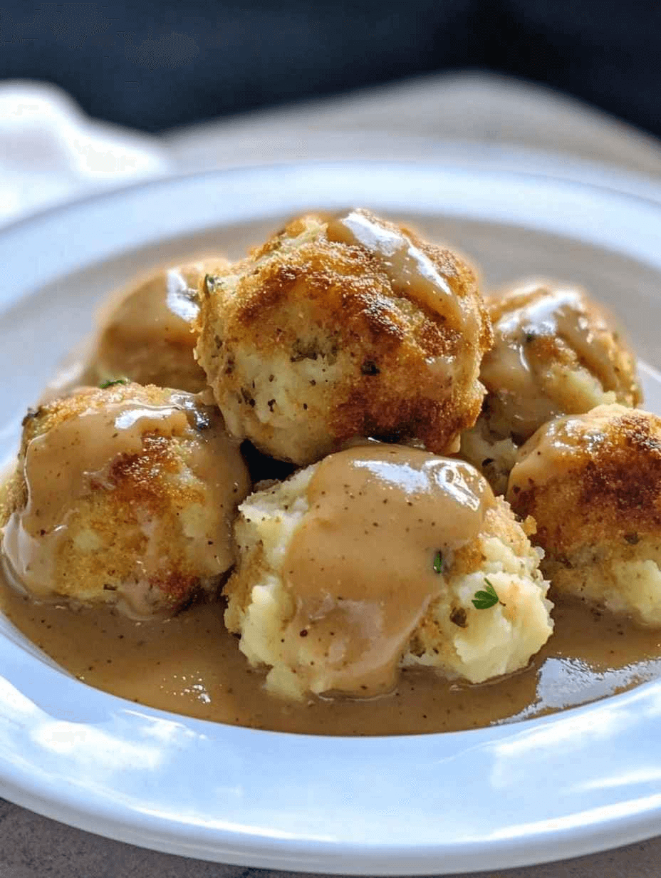 Savory Turkey Stuffing Balls for Every Occasion